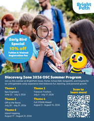 DE Summer Camp 2026 - Flyer